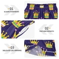 thumbnail image 2 of joogoo Women's Pajama Lounge Shorts Crown Pattern Bottoms Sleep Short M, 2 of 7