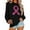 #0045-Black, variant on Breast Cancer Awareness Crew Neck Long Sleeve Shirt Women Ribbon Graphic Pullover Sweatshirt Breast Cancer Survivo Gift r Tops Casual Loose