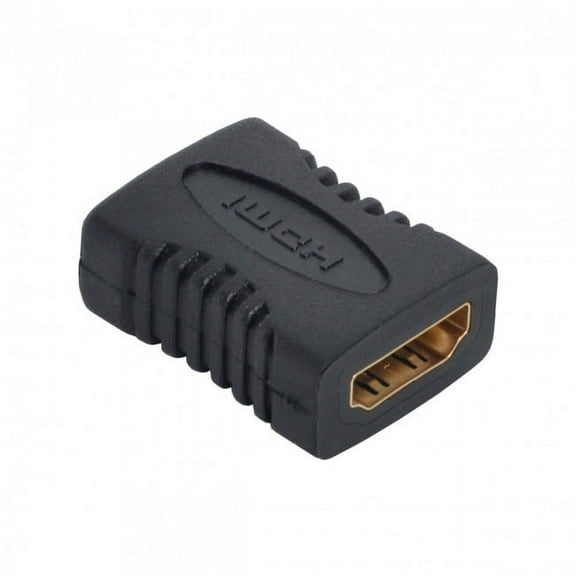JSER HDMI Female To HDMI 1.4 Female Extension Gold Converter Adapter Support 4K 60hz HDTV