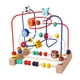 thumbnail image 2 of Juguete de laberinto de cuentas de madera, círculo educativo de madera, juego de actividades, regalo de Año Nuevo, 225x225x15cm B, 2 of 9