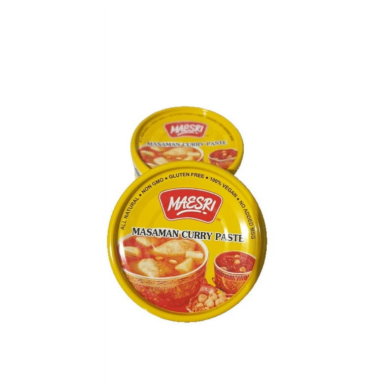 Maesri Thai Curry Paste Bundle: Red, Green, Panang, Yellow - Main Image