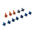 thumbnail image 2 of Front Door Panel Clips, High Strength ABS Sturdy Flare Panel Clips  Replacement For Prado 120 For Car Repair, 2 of 8