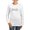 White, variant on - Graduate School BS Long Sleeve T Shirt - Women's Long Sleeve Graphic Casual T-Shirt