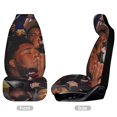 thumbnail image 3 of Rod Wave Car Seat Covers Accessories Vehicle Front Seat Protector Mat Cover Decor Universal Fit For SUV Sedan Van Trucks, 3 of 6