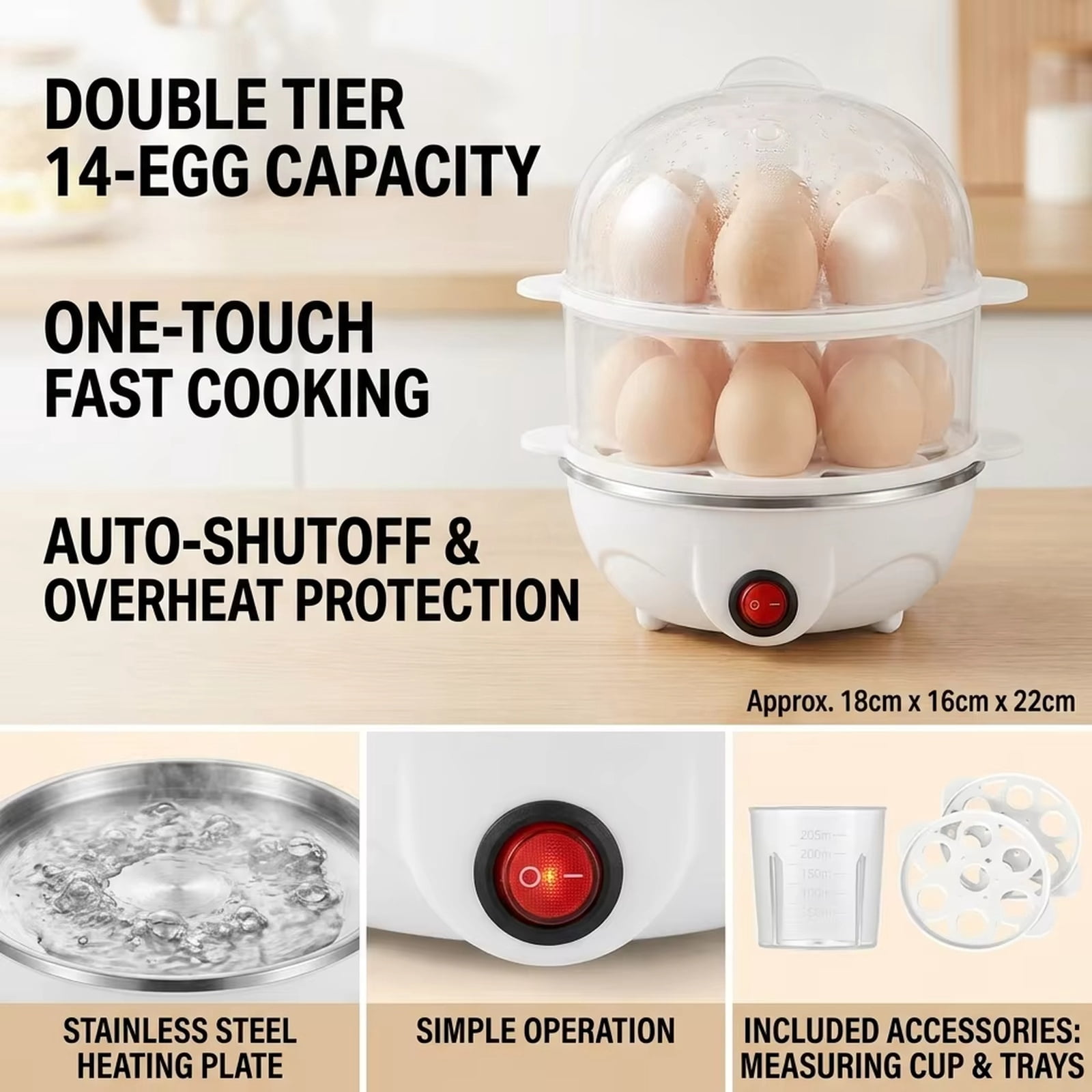 Electric Egg Cooker, Egg Cooker Electric, Egg Boiler Machine, Stainless Steel Egg Cooker, Poached Egg Maker, Poached Egg Cooker, Boiled Egg Cooker, Boil Egg Cooker, Electric