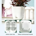 Indoor Flower with Saucer Ceramic Flower Stand 32 Flower Pots Planters