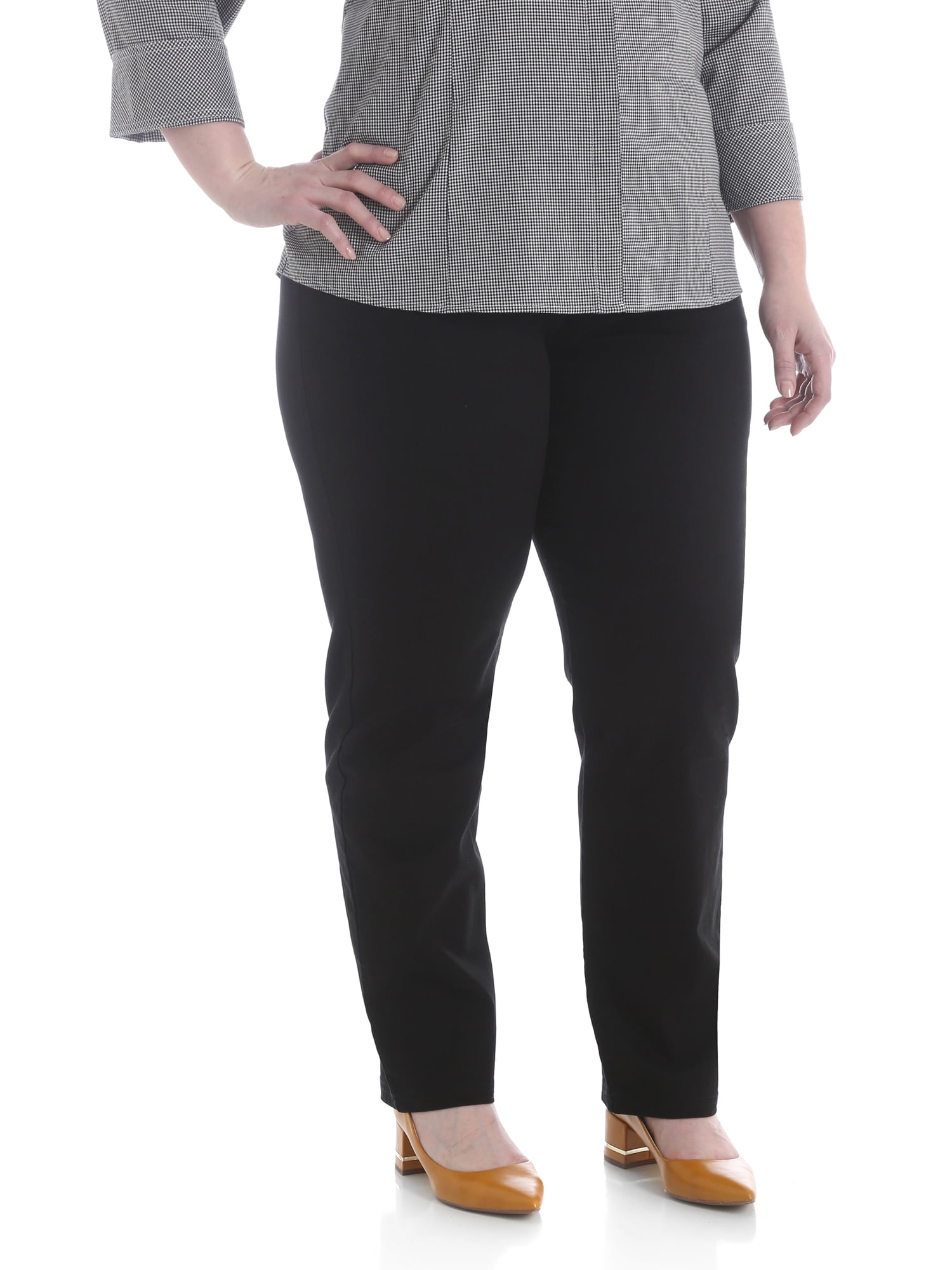Plus Size Simply Comfort Twill Pant 