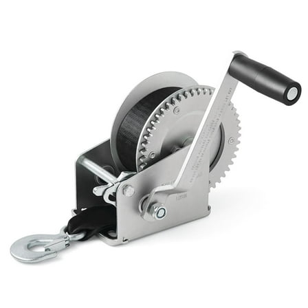 Hyper Tough Automotive Carbon Steel 1500 lbs Trailer Winch