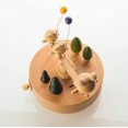 thumbnail image 5 of Innovative Scenarios Wooden Music Box, First Creative Hand Crank Music Box Wooden Decorative Box Gift and Decorations Idea for Birthday, Christmas - Bear Rocking Rabbit, 5 of 5