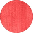 thumbnail image 1 of Ahgly Company Indoor Round Abstract Red Contemporary Area Rugs, 8' Round, 1 of 4