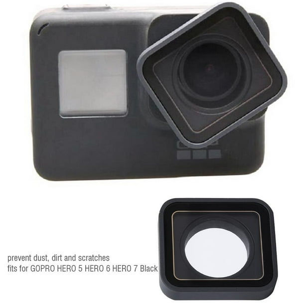 Lyumo Replacement Lens Cover For Gopro Hero 5 Hero 6 Hero 7 Black Camera Accessory Lens Cap Walmart Com Walmart Com