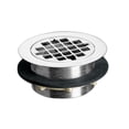 thumbnail image 4 of Brass Shower Drain in Vibrant Polished Nickel-K-9132-SN, 4 of 4