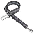 thumbnail image 1 of Cinturón de seguridad para perros antichoque para automóvil con arnés de seguridad Bungee Buffer (negro) oso de fresa  Hogar, 1 of 5