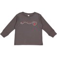 thumbnail image 3 of Inktastic Ladybug Trail Girls Long Sleeve Toddler T-Shirt, 3 of 5