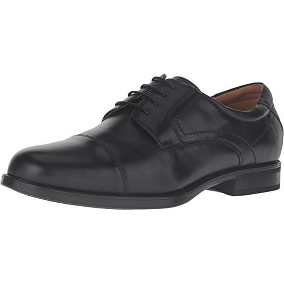 Florsheim Men's, Midtown Cap Toe Oxford Black 10 D