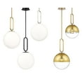 thumbnail image 4 of 37231-039 Eurofase Lighting Prospect - 1 Light Small Pendant-Gold Finish, 4 of 4