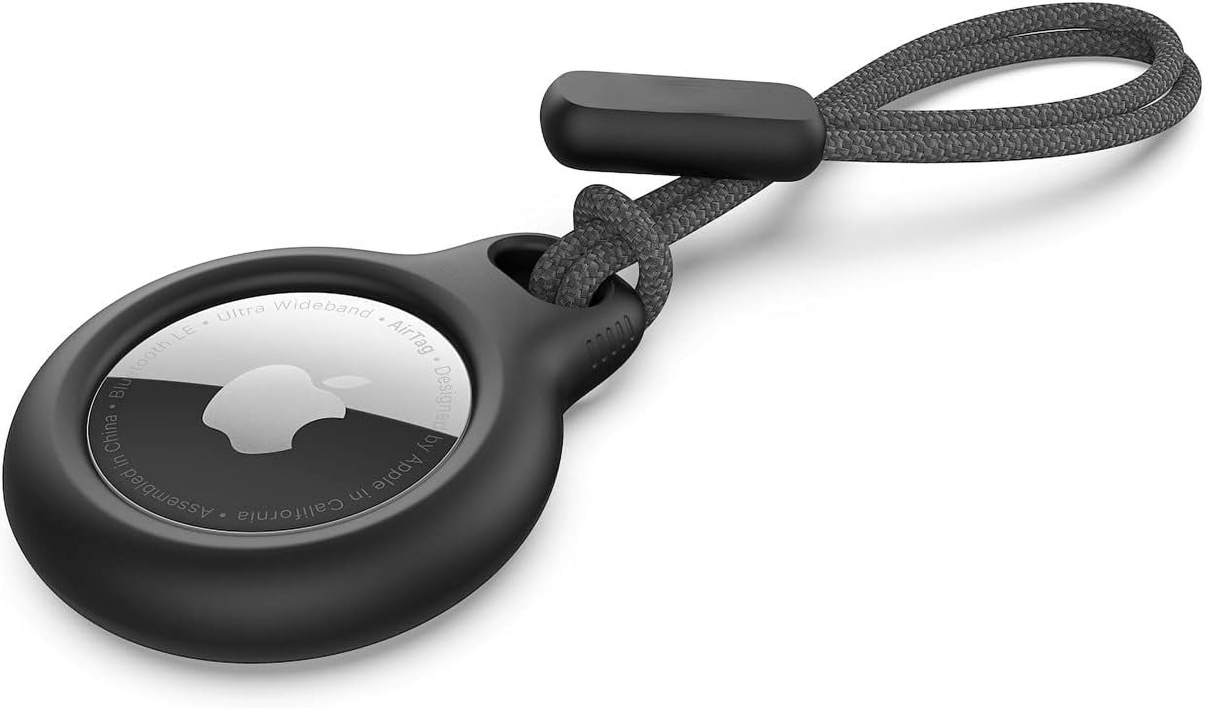 純正AppleAirTag FineWoven Key Ring ブラック Apple AirTag FineWoven Key Ring in Black - MA7G4ZM/A