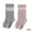 7.9-9 in/XL, variant on Godderr 2 Pairs Kids Baby Girls Knee High Socks Girls Cute Cotton Socks Striped Letters Calf Socks Toddler Thigh High Socks 3-12 Years