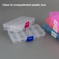 thumbnail image 4 of Soumake Jewelry Organizer Box Transparent Visible Lightweight Easy to Clean Jewelry Storage Box for Girl, 4 of 8