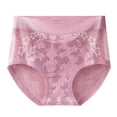 thumbnail image 2 of HVOBTTY Women's Briefs Plus Size High Waist Cotton Briefs Embossed Panties, 2 of 4