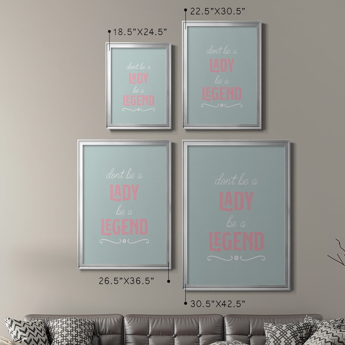 Lady Legend Premium Classic Framed Print - Ready to Hang