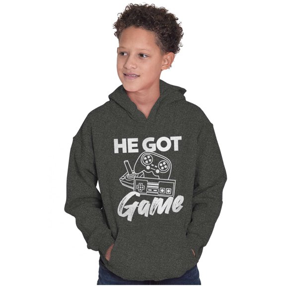 He Got Game Youth Hoodie Boy Girl Teen Brisco Brands S