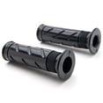 thumbnail image 2 of Krator Motorcycle Street Bike Black Hand Grips 7/8" Inch Compatible with Honda VTR 1000 Interceptor Super Hawk, 2 of 4