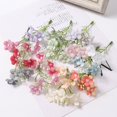 thumbnail image 2 of POINTERTECK 10Pcs Artificial Flower Realistic Decorative Exquisite Bridal Headgear Fake Hydrangea Wedding Decor, 2 of 10