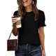 thumbnail image 5 of TaTaai Delicate Sleeve Blouse for Women, Airy Summer T-Shirt, Soft Detailed Top, Ideal for Casual, Vacation, Evening Events and Seasonal Activities Gift, 5 of 6