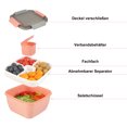 thumbnail image 2 of Salatbeh?lter Lunch-Beh?lter Bento Box für Mittagessen für Salat und Snacks, Salatschüssel mit Dressingbeh?lter 1500 ml, 2 of 5