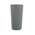thumbnail image 2 of Mainstays 30-Piece Plastic Braided Pattern Dinnerware Bundle Set, Gray, 2 of 17