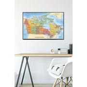 Map - Canada Wall Poster, 22.375 x 34