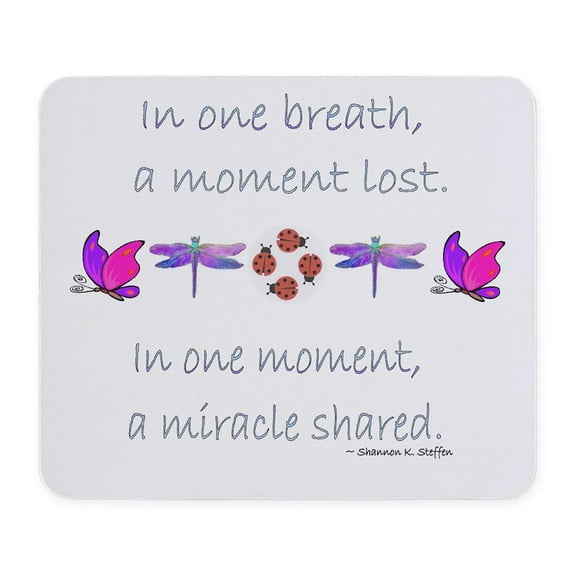 CafePress - Miracle Moments Mousepad - Non-slip Rubber Mousepad, Gaming Mouse Pad