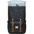 thumbnail image 4 of KAUKKO Laptop Outdoor Backpack, Traveling Rucksack Fits 15.6 Inch Laptop(5-12-BLACK), 4 of 5