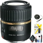 Tamron SP 60mm f/2 Di II 1:1 Macro Lens for Sony A for Sony A Mount + Accessorie