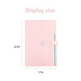 thumbnail image 3 of 5 Pocket File Folders - Plastic Expanding File Folders - Accordion Document Organizer 5-Pocket A4 Letter Size with Snap Closure for and Office - 3 Color - 3 Pack, 3 of 7