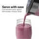 thumbnail image 5 of Hamilton Beach 56 Ounce 650W 10 Speed & Pulse Countertop Smoothie Blender, Black, 5 of 5