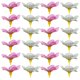 thumbnail image 3 of 150 piezas de flores artificiales de margaritas, pequeñas flores, materiales de bricolaje, 3 of 5
