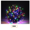 thumbnail image 3 of Guirnalda de luces LED impermeables de 100 m para fiestas navideñas, bodas, vacaciones, luces parpadeantes de hadas para árboles, patios, decoración al aire libre, 3 of 5