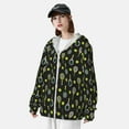 thumbnail image 3 of Gaeub Tennis Rackets Men's and Women's UPF 50+ Long-Sleeved Sun Protection Clothing, Fishing Shirt Long Sleeve Zip-Small, 3 of 7