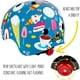 thumbnail image 5 of Casco Infantil Hornit Ice Creams Luz Led Azul Niños Ciclismo, 5 of 7