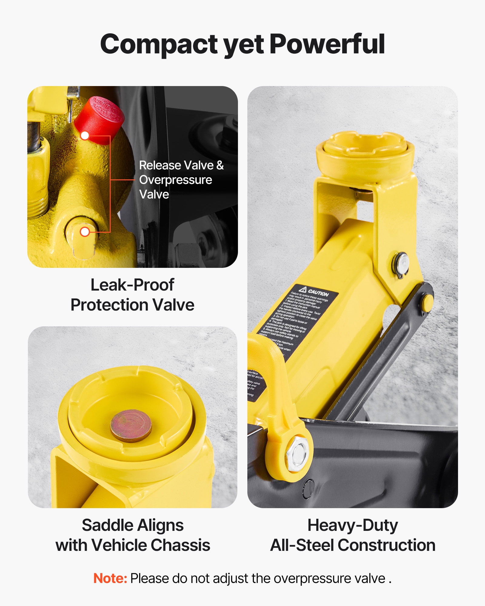 VEVOR Low Profile Floor Jack, 1.5 Ton (3300 lbs) Capacity, Steel Racing Floor Jack with Single Piston Quick Lift Pump, Hydraulic Trolley Car Lift for Sports Cars, Sedans, Lifting Range 5.1-12.2Inches
