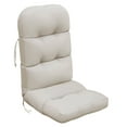thumbnail image 2 of JP OUTDOOR Adirondack Chair Cushions,Rocking Chair Cushions,Thickened Waterproof Cushions for Indoor and Outdoor, Light Khaki, 2 of 17