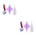 thumbnail image 1 of Maytalsory Shaver Shaping Tool for and Pubic Skin Hair Starfish 2Set, 1 of 6