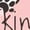 Pink, variant on Be Kind Paw Graphic Unisex Jersey Short Sleeve T-shirt
