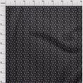 thumbnail image 4 of oneOone Coton Popeline Tissu Noir Robe Florale Tissu Tissu Imprimé par la Cour 56 Pouces de Large, 4 of 4