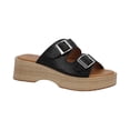 thumbnail image 2 of Zapatilla Mujer ARIA BY EH! Calor Comodas con Correa y Hebillas Negro 24, 2 of 4
