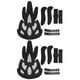 thumbnail image 1 of Juego de 2 piezas de esponja y red antimoscas para una actualización segura y cómoda del casco de bicicleta eléctrica, 1 of 8