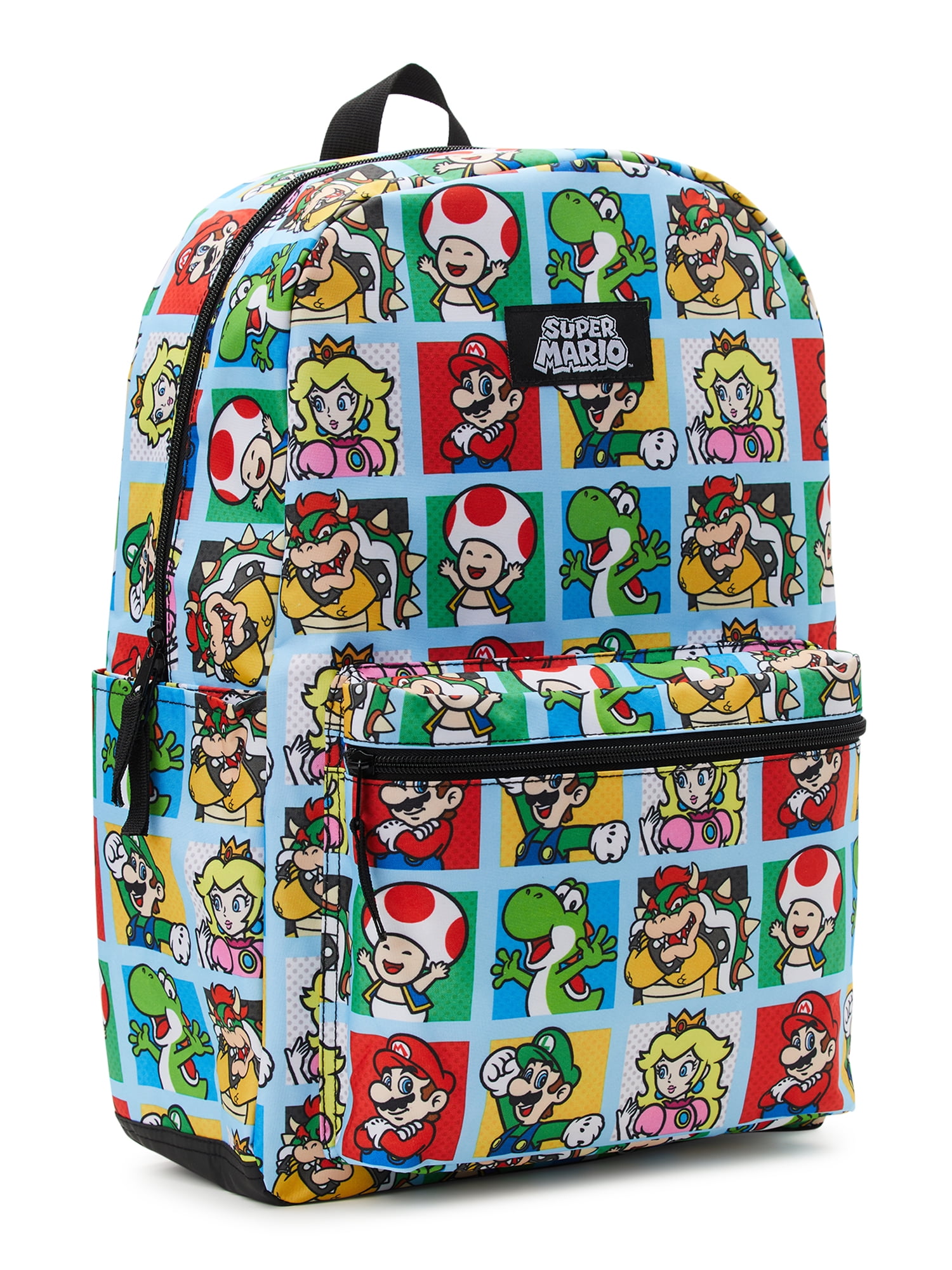 Mario ‘Hello There’ 17-inch Boys Backpack – Durable & Fun Design