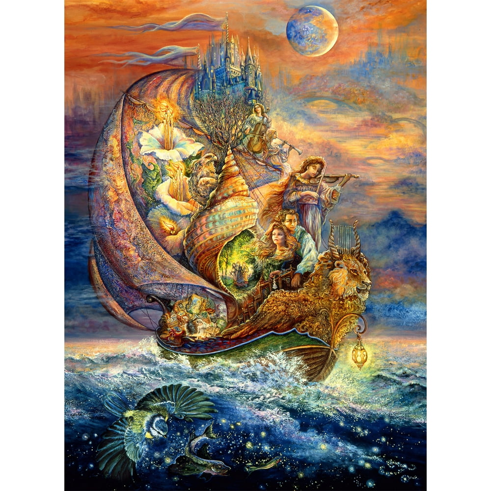 Buffalo Games Josephine Wall Voyage to Murrilis Sea 1000 Pieces Jigsaw Puzzle